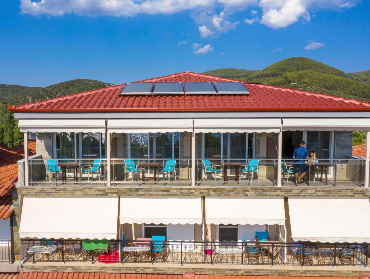 Sunset Studios - Suites With Seaview & Back Side Apartements トロニ エクステリア 写真